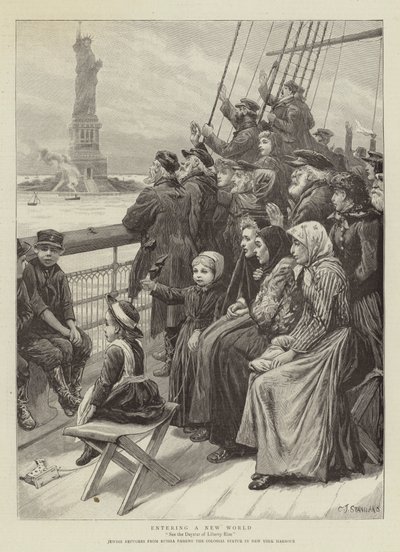 Entering a New World by Charles J. Staniland
